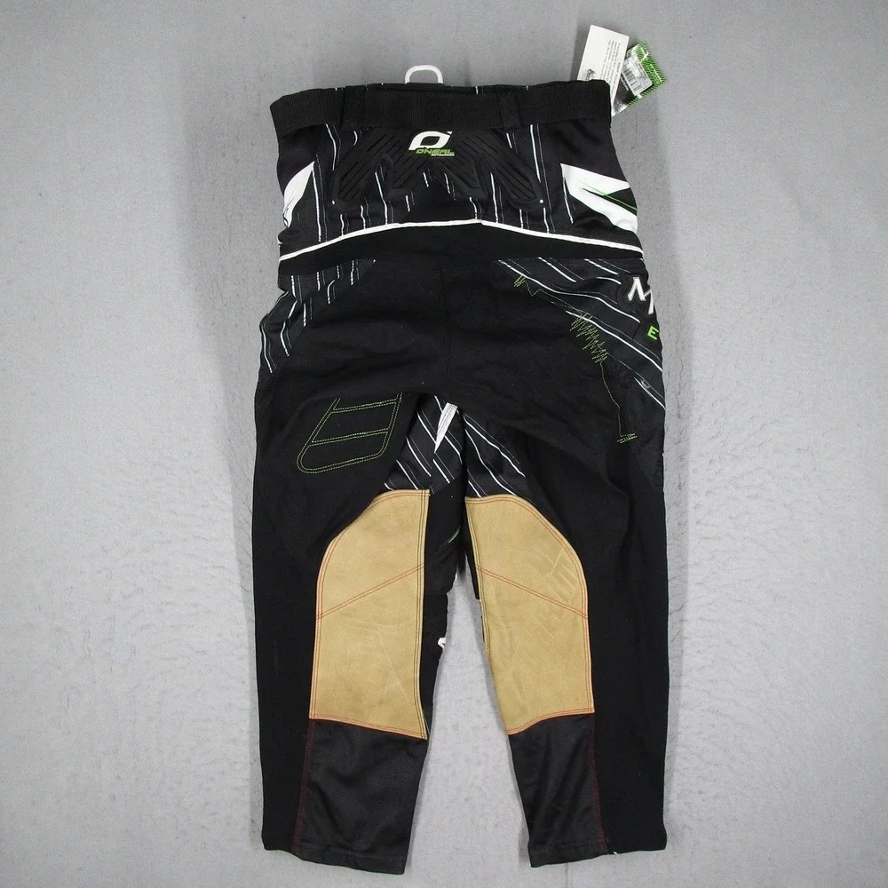 ONeal Hardwear Monster Energy Motocross Pants Mens 34 Black Green Racing 1970